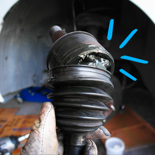 Damaged CV Axle Can Cause Clicking Noise